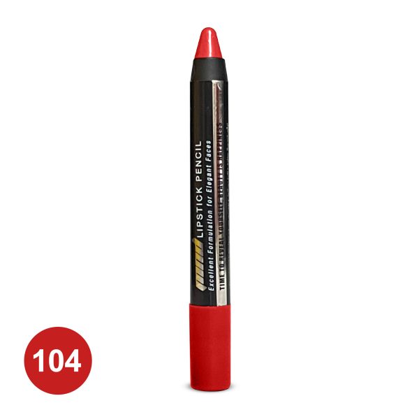 رژ لب مدادی ام ان دی شماره 104- کد LP04 ، فروشگاه اینترنتی ماه آرا
